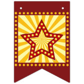 ムービーのマーキー記号を表示 バンティングフラッグ (第2の旗)