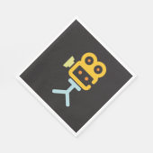 ムービーカメラシンボル スタンダードランチョンナプキン (角)