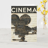 ムービーカメラリール カード (黄色い花)