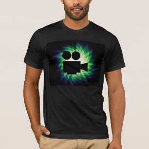 ムービークールカメラ;ビデオフィルム Tシャツ