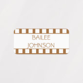 ムービーストリップフォレストカラーコード衣服名 ラベル (デザイン1)