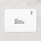 ムービーチケットをテーマにしたRSVPカード エンクロージャーカード (裏面)