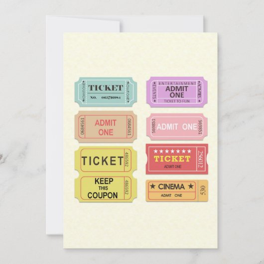 ムービーチケット (正面)