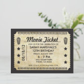 ムービーチケット 招待状 (スタンド正面)