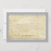 ムービーチケット 招待状 (裏面)