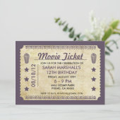 ムービーチケット 招待状 (スタンド正面)