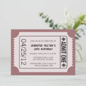 ムービーチケット 招待状 (スタンド正面)