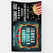 ムービーテーマ先生評価ウィークのバナー 横断幕 (縦)