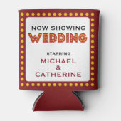 ムービーテーマ結婚のマーキー記号 缶クーラー (正面)