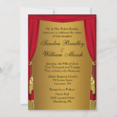 ムービーテーマ結婚式招待状 招待状 (正面)