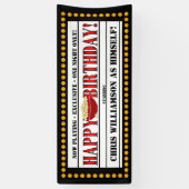 ムービーテーマ誕生日 横断幕 (縦)