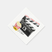 ムービーテーマ13番目の誕生日 スタンダードカクテルナプキン (角)