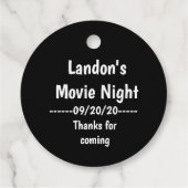 ムービーナイトアウトバックヤードパーティーポップコーンチケット フェイバータグ (裏面)