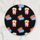 ムービーナイトアウトバックヤードパーティーポップコーンチケット フェイバータグ (正面)