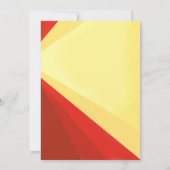 ムービーナイトシネマポップコーンパーティー誕生日 招待状 (裏面)