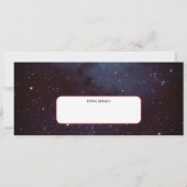 ムービーナイトチケット誕生日招待状 招待状 (裏面)