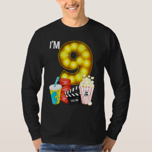 ムービーナイトパーティー第9誕生日ムービーテーマキッズビ Tシャツ
