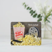 ムービーナイトパーティー 招待状 (スタンド正面)