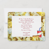 ムービーナイトパーティー 招待状 (裏面)