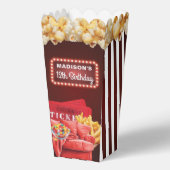 ムービーナイト誕生日カスタムレッドソファ フェイバーボックス (正面)