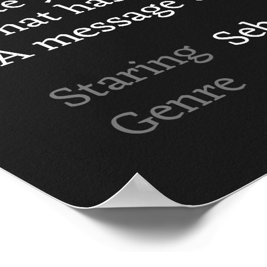 ムービーパーソナライズされたの概要の写真 ポスター (角)