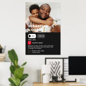 ムービーパーソナライズされたの概要の写真 ポスター (ホームオフィス)