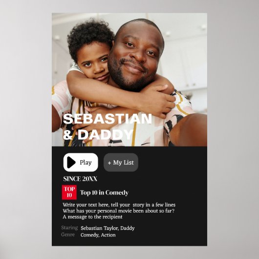 ムービーパーソナライズされたの概要の写真 ポスター (正面)