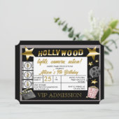 ムービーパーティの招待状 招待状 (スタンド正面)