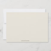 ムービーパーティの招待状 招待状 (裏面)