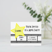 ムービーパーティー 招待状 (スタンド正面)