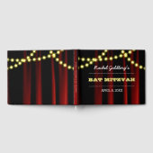 ムービーライトイエローバルミツワーゲストブック ゲストブック (全面)