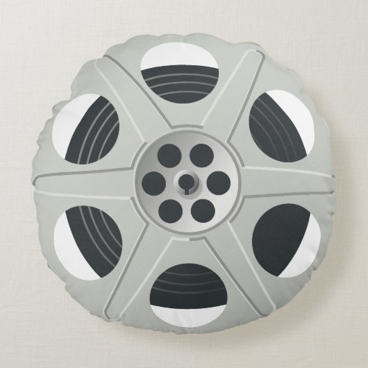 ムービーリール:デザインバフ用フィルム ラウンドクッション (正面)