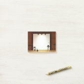 ムービー日付のアラーム ポストイット (デスク上)