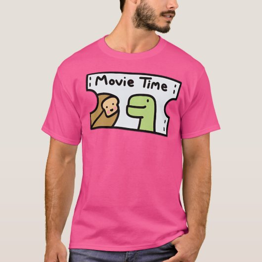 ムービー時間ロオブティミー Tシャツ (正面)