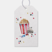 ムービー誕生日ありがとうラベル、ムービーメッセージカード、 ギフトタグ (裏面)