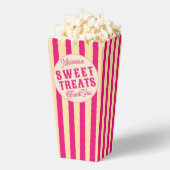 ムービー誕生日ポップコーンスイートトリートホットピンク フェイバーボックス (はじけた状態)