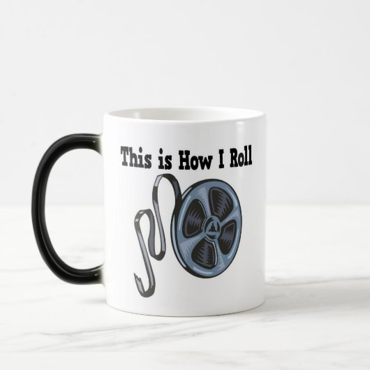 ムービー転がフィルムテープの使用方法 モーフィングマグカップ (左)