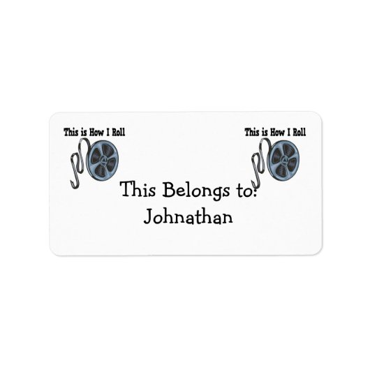 ムービー転がフィルムテープの使用方法 ラベル (正面)