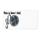 ムービー転がフィルムテープの使用方法 ラベル (正面)