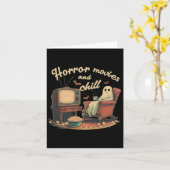 ムービー アンド チル ゴースト カード (黄色い花)