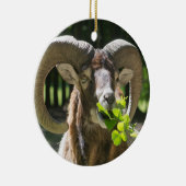 ムーフロンラム セラミックオーナメント (右)