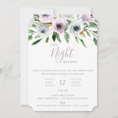 ムーブの夜 前の 誘い 招待状 (正面)