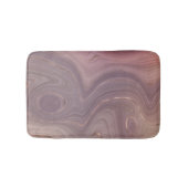 ムーブストラタ |ほこりっぽいピンクとバラ金ゴールド瑪瑙 バスマット (正面)