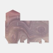 ムーブストラタ |ほこりっぽいピンクとバラ金ゴールド瑪瑙 フェイバーボックス (折り畳みなし)