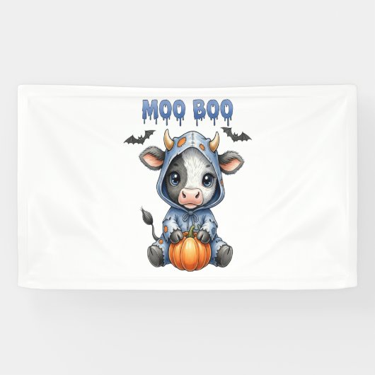 ムーブー・ハロウィン・カウ 横断幕 (横)