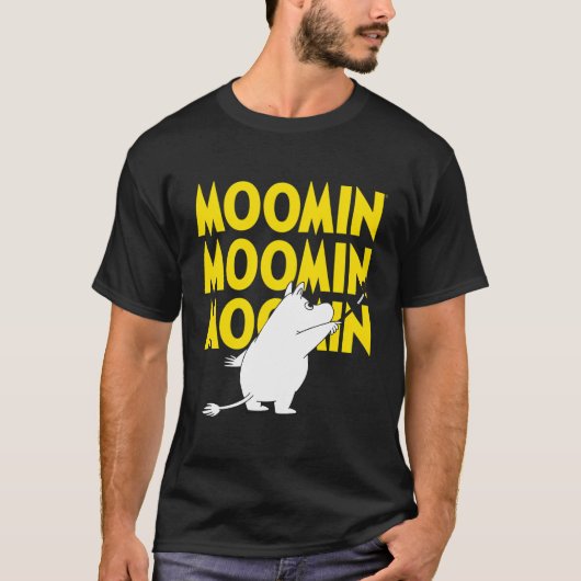 ムーミンズムーミン絵画ズ Tシャツ (正面)