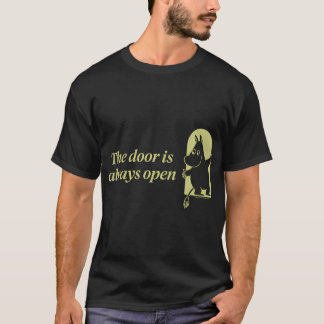 ムーミン谷の庭園生活 フローラルグリーン Tシャツ