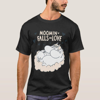 ムーミン ニョロニョロラン ムーミンは優しさ Tシャツ