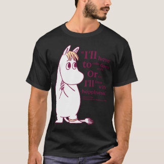 ムーミン パンケーキ ジャム フィン ファミリー ムーミントロール 引用 Tシャツ