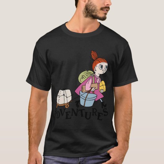 ムーミン 知る あなたの心 ムーミン夏のまひるの混乱 スヌーク Tシャツ (正面)
